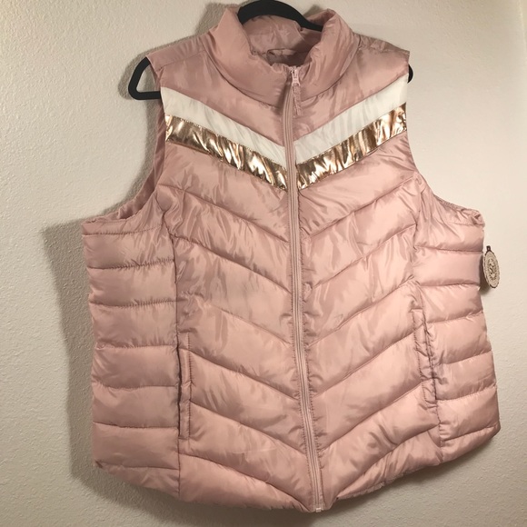 SO Jackets & Blazers - NWT SO American Brand CHEVRON Puffer Vest 2X